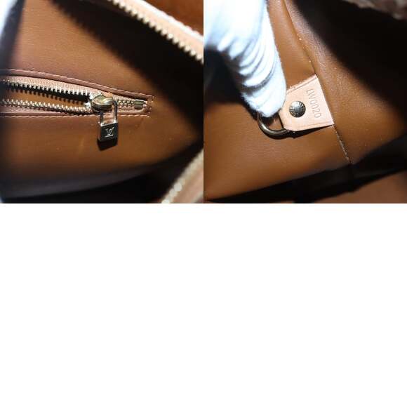 LOUIS VUITTON Monogram Vernis Houston Hand Bag Bronze M91122 - Picture 13 of 13